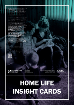 Home Life Insight Cards: TEDDINET Poster