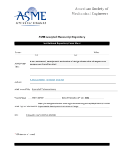 An experimental, aerodynamic evaluation of design choices for a low-pressure compressor transition duct