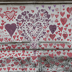 Remembrance details from The National Covid-19 Memorial Wall