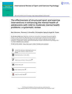 Special populations and common settings