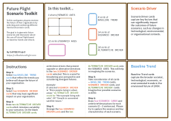 Future Flight Scenario Toolkit