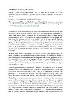 Book review: ID Wars in Côte d'Ivoire