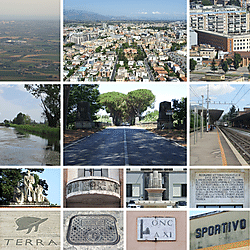 Latina Province, Italy, composite image