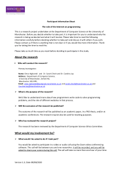 Strategies for Using Websites to Support Programming and Their Impact ...