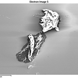 SEM & EDX (Zeiss Sigma) of MXene nanoparticles