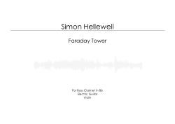 Portfolio of Original Compositions: Music Scores