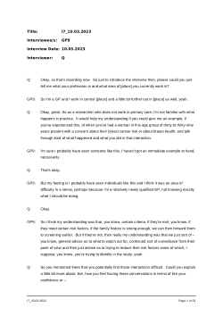 Development of a breast cancer risk assessment and primary prevention pathway for women aged 30-39 years: views of UK primary care providers on the role of primary care - qualitative data