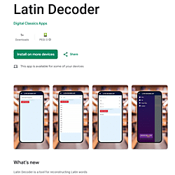 Latin Decoder App