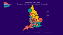English Combined Authority Mapping