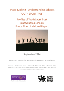 Place based Prince Albert Individual Report