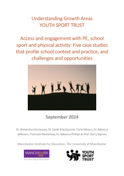 Growth Areas Case study profiles