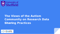 The views of the autism community on research data sharing practices