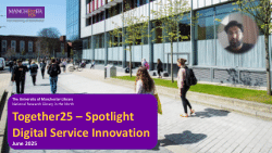 Digital Services Innovation Meet the Team