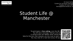 Our new Student Life at Manchester collection
