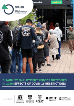 Disability Employment Services (DES) Outcomes in 2020: Effects of COVID-19 Restrictions
