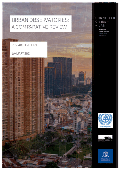 Urban Observatories: A Comparative Review