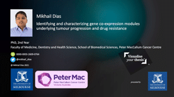 Identifying and characterizing gene co-expression modules underlying tumour progression and drug resistance