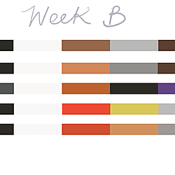 Colour palettes of Melbourne Museums in Lockdown 2020Visual Exegesis