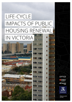 Life-cycle Impacts of Public Housing Renewal in Victoria - Evidence Review