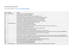 EPiC Database Image Credits