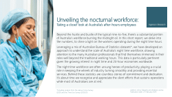 Unveiling the nocturnal workforce: Taking a closer look at Australia’s after-hours employees