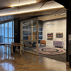 "Ravellings" a/r/tographic exhibition installation