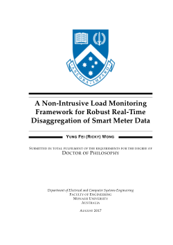 A Non-Intrusive Load Monitoring Framework for Robust Real-Time Disaggregation of Smart Meter Data