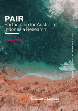 PAIR - Partnership for Australia-Indonesia Research