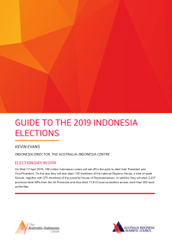 Guide to the 2019 Presidential Elections