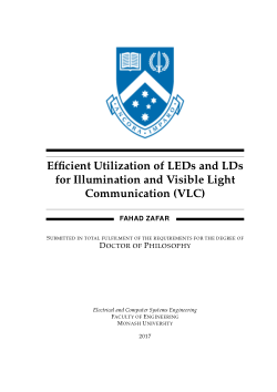 Efficient Utilization of LEDs and LDs for Illumination and Visible Light Communication (VLC)
