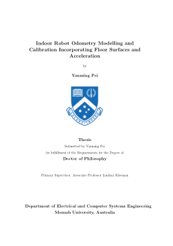 Indoor Robot Odometry Modelling and Calibration Incorporating Floor Surfaces and Acceleration