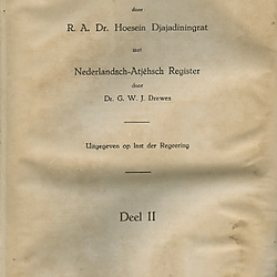 Atjehsch-Nederlandsch Woordenboek met Nederlandsch-Atjehsch Register. Deel 2