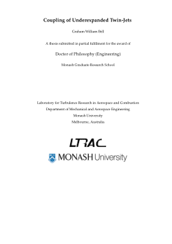 Coupling of Underexpanded Twin-Jets