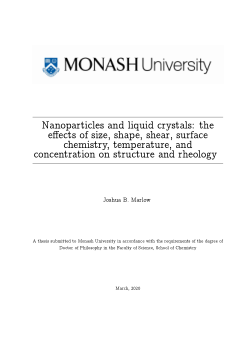 Nanoparticles and liquid crystals: the effects of size, shape, shear, surface chemistry, temperature, and concentration on structure and rheology