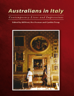 Australians in Italy: Contemporary Lives and Impressions