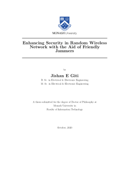 Enhancing Security in Random Wireless Network with the Aid of Friendly Jammers