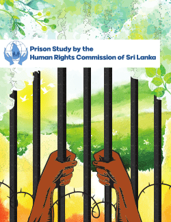 Prison Study by the Human Rights Commission of Sri Lanka