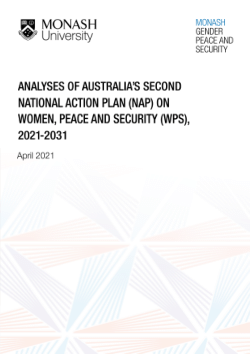 Analyses of Australia's Second National Action (NAP) on Women, Peace and Security (WPS) 2021-2031