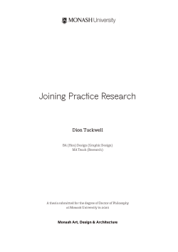 Joining Practice Research