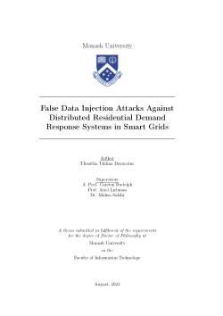 False Data Injection Attacks Against Distributed Residential Demand Response Systems in Smart Grids
