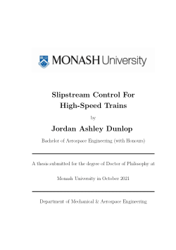 Slipstream Control for High-Speed Trains