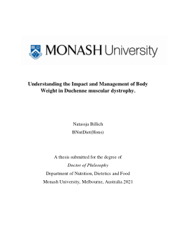 Understanding the Impact and Management of Body Weight in Duchenne muscular dystrophy.