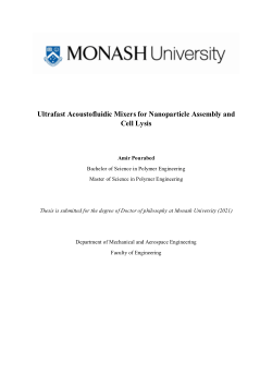 Ultrafast Acoustofluidic Mixers for Nanoparticle Assembly and Cell Lysis
