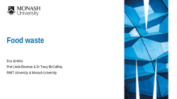 Re-licious intervention - food waste powerpoint