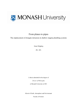 From planes to pipes: The emplacement of elongate intrusions in shallow magma plumbing systems