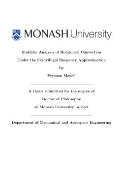 Stability analysis of horizontal convection under the centrifugal approximation