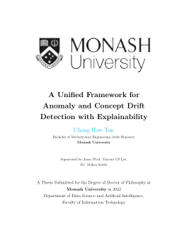 A Unified Framework for Anomaly and Concept Drift Detection with Explainability