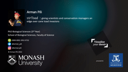 virToad  : Giving scientists and conservation managers an edge over cane toad invasions