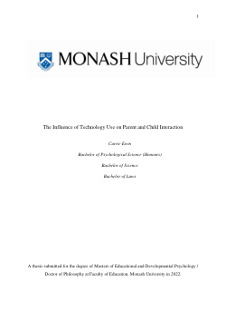 The Influence of Technology Use on Parent and Child Interaction
