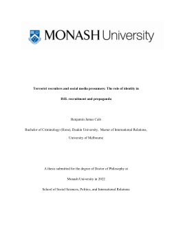 Terrorist recruiters and social media prosumers: The role of identity in ISIL recruitment and propaganda
